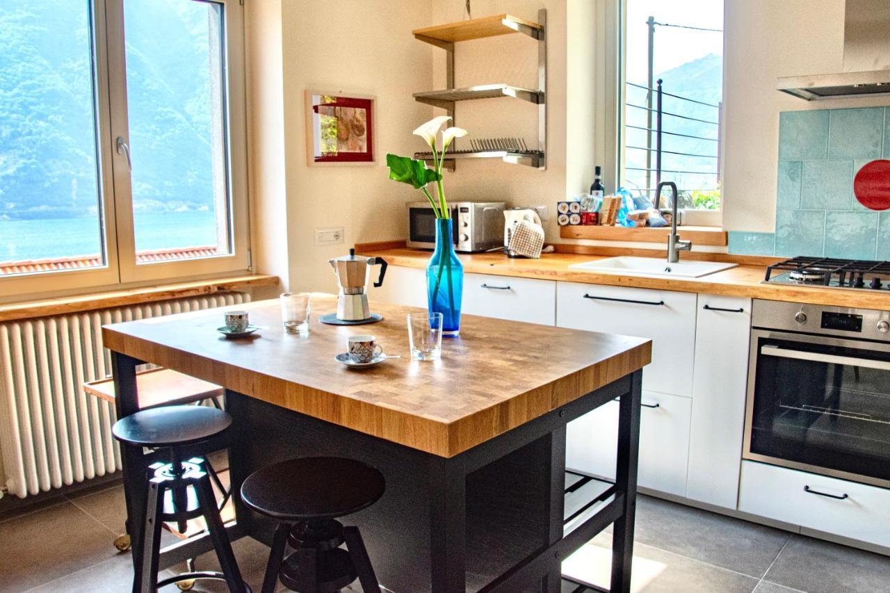 Il Punto Rosso Apartment Nesso Ngoại thất bức ảnh