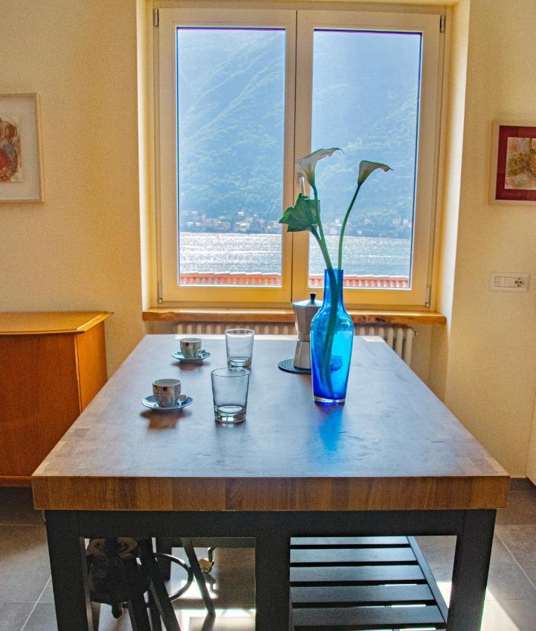 Il Punto Rosso Apartment Nesso Ngoại thất bức ảnh